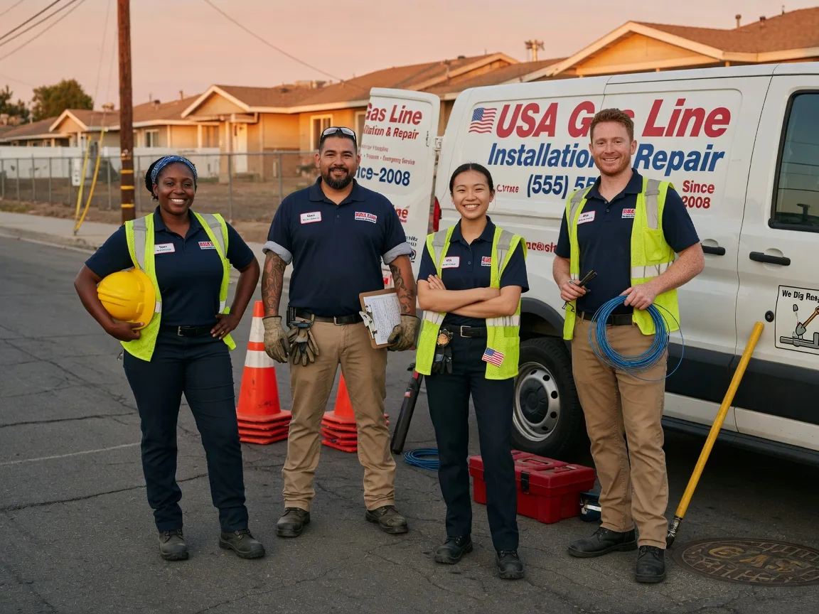 Gas Line Installation company in Wapiti, WY